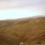 Steep valleys en route to Border