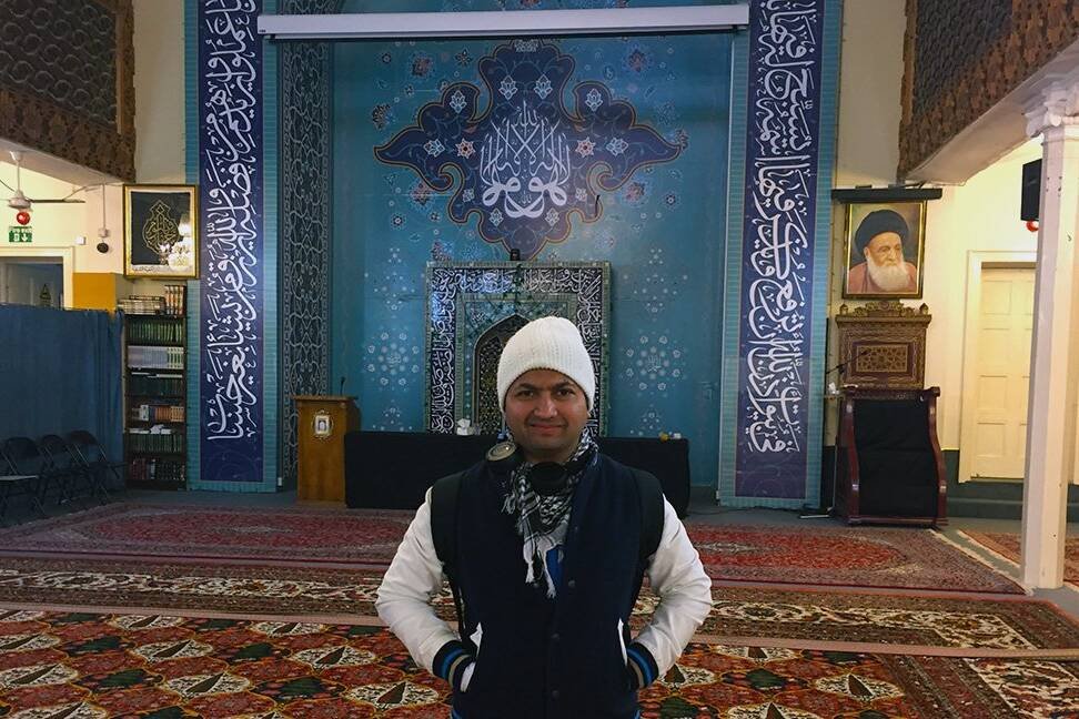 to Imam Khoei Islamic center, London