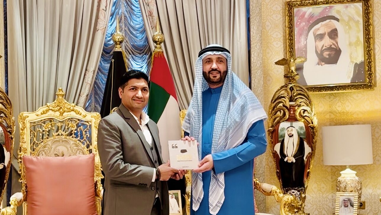 Emirati Guinness Record Holder Receives Signed Jaihoon Books