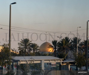 Quds seen from Jerusalem roads