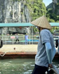 Boat driver, Ha Long Bay Cruise