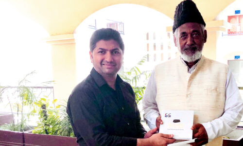 ‘Slogans of the Sage’ presented to Jamat-e-Islami Hind VP