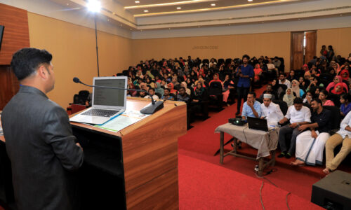 Guest of Honour at EMEA Training College Union