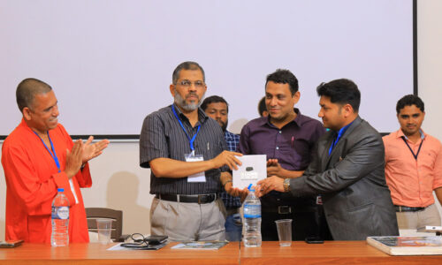 Slogans of the Sage presented to Central Uni. Kerala VC