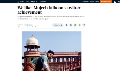 We like: Mujeeb Jaihoon’s Twitter achievement