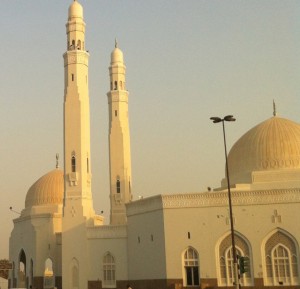 Sheikh Saud mosque in Sharjah