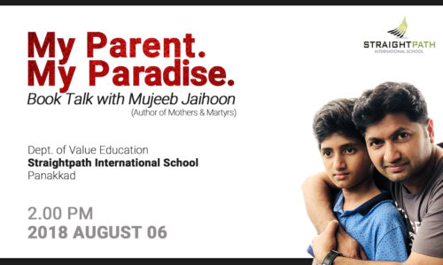 My Parent. My Paradise: Book Talk with Mujeeb Jaihoon